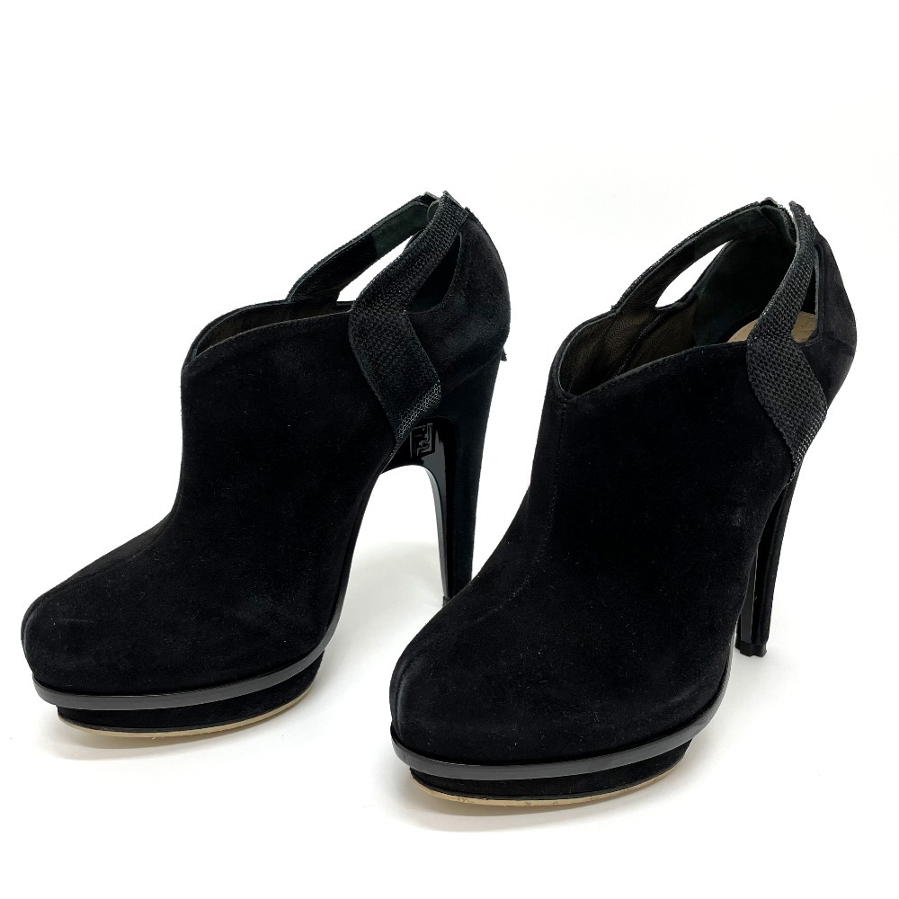 ドレスシューズ VERO CUOIO イタリア製 ハイヒール レザー ブラック