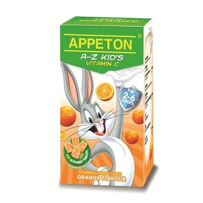 速達便 税込Appeton A-Z KidSVitamin C 30MgOrangeビタミンC 30mgオ レンジ100s