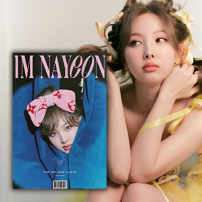 [未開封新品] ナヨンポップミニ1集ソロアルバムアイムナヨンIM NAYEON POP TWICE NA_ポスター贈呈終了