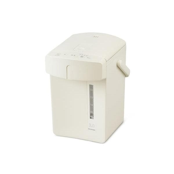 アイリスオーヤマ ジャーポット 3.0L マイコン式 アイボリー IAHD-230-C アイリスオーヤマ ジャーポット マイコンジャーポット ジャーポット 角型 スリムジャ