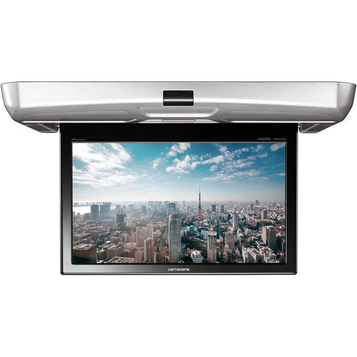パイオニア Pioneer フリップダウンモニター TVM-FW1050-S 10.1インチ シルバー WSVGA カロッツェリア carrozzeria