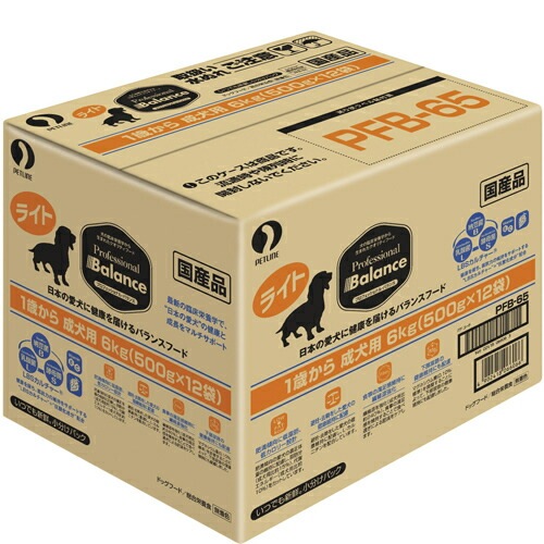 プロフェッショナル バランス １歳から体重管理用 6kg a