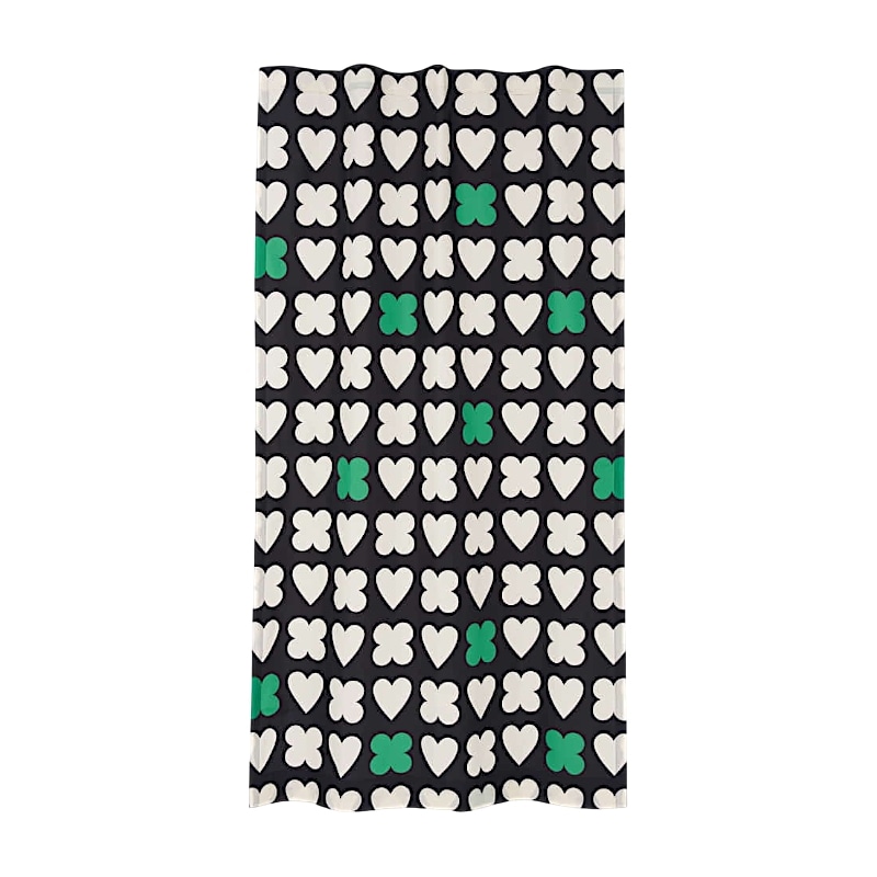 ポップドアカーテン LUCKY HEARTY BLACK BERRY 公式正規品 カーテン デザインカーテン 感性インテリア 可愛い 韓国雑貨 韓国インテリア 11,088円