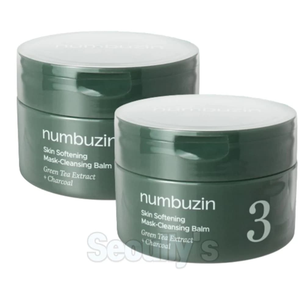 3番 緑茶炭毛穴パッククレンジングバーム, 85g 2ea