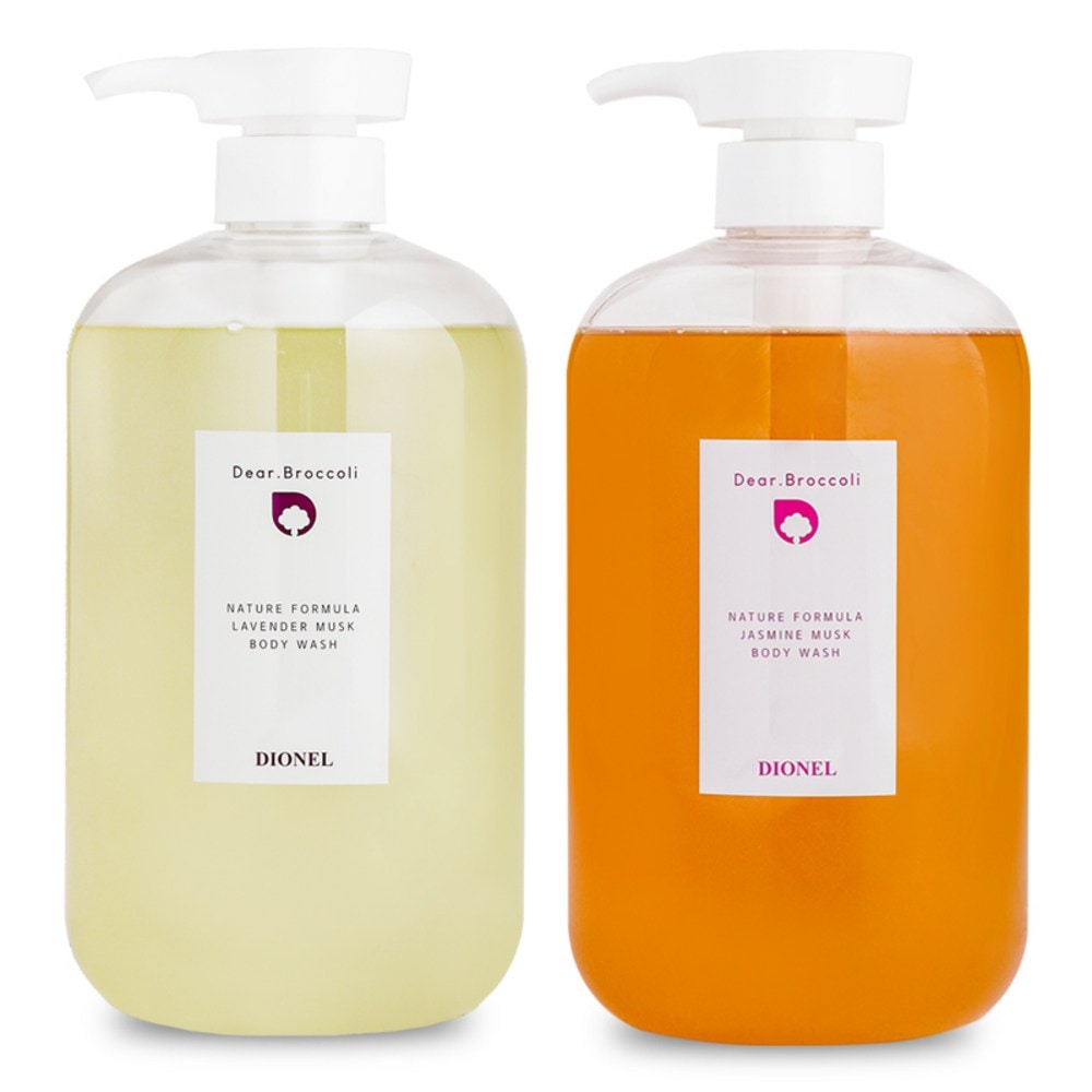 ディオネルディアブロッコリーボディウォッシュラベンダーマスク1000ml 1個+ジャスミンマスク1000ml 1個