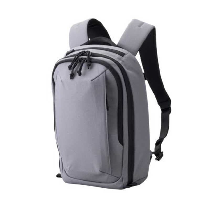 MNL　リュック ビジネスリュック 14L 撥水 多収納 PC14インチ対応 通勤 旅行 コンパクト バックパック MNL チャコール　BM-MNLBP04DGY