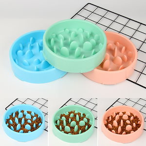 ペット 早食い防止 丸飲み フードボウル 犬 猫 エサ入れ 餌 ペット 食器 皿 お皿 フードボール