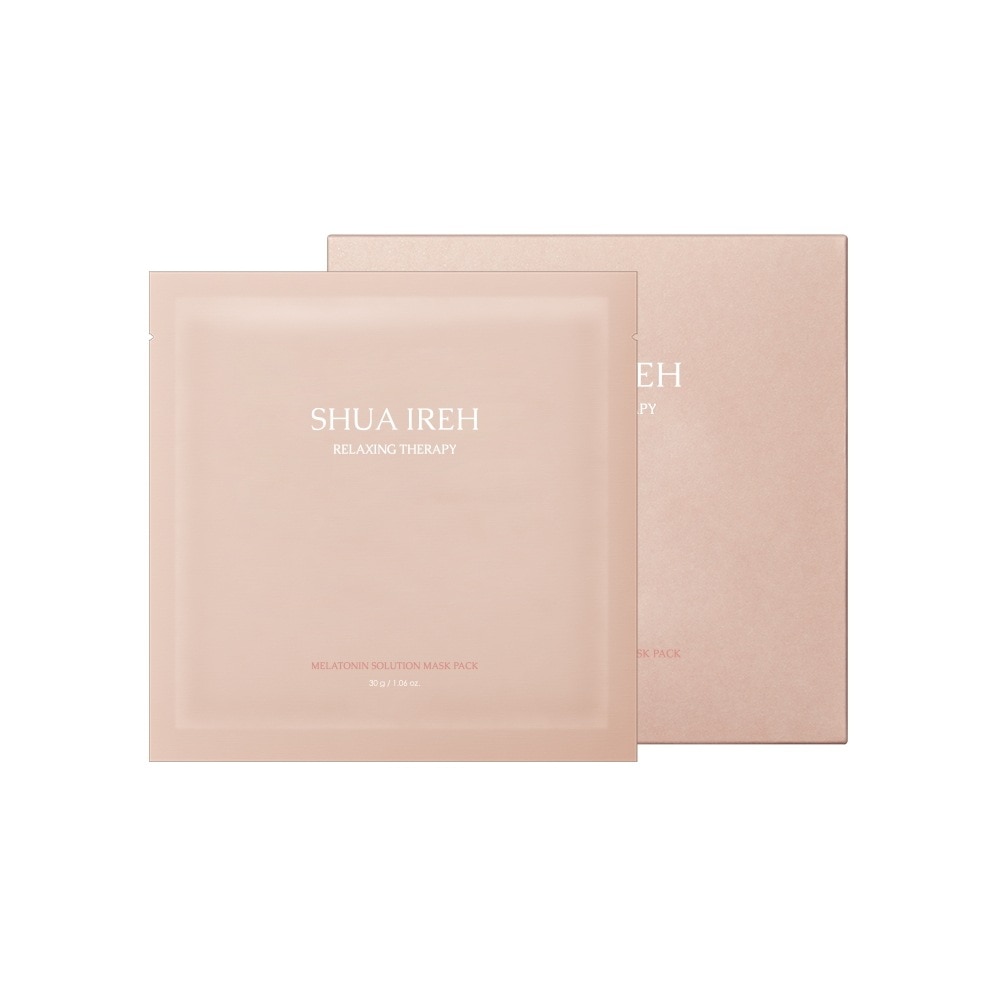 高濃縮ボトルプールエキスエッセンス赤気弛緩melatoninソリューションマスクパック（30gX5ea）
