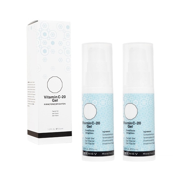 ベネブ ビタミンC-20ジェル 35.4ml 1本 BENEV Vitamin C-20 Gel 美容ジェル海外直送：日時指定不可 国際郵便発送 【関税が2500円程度かかります】