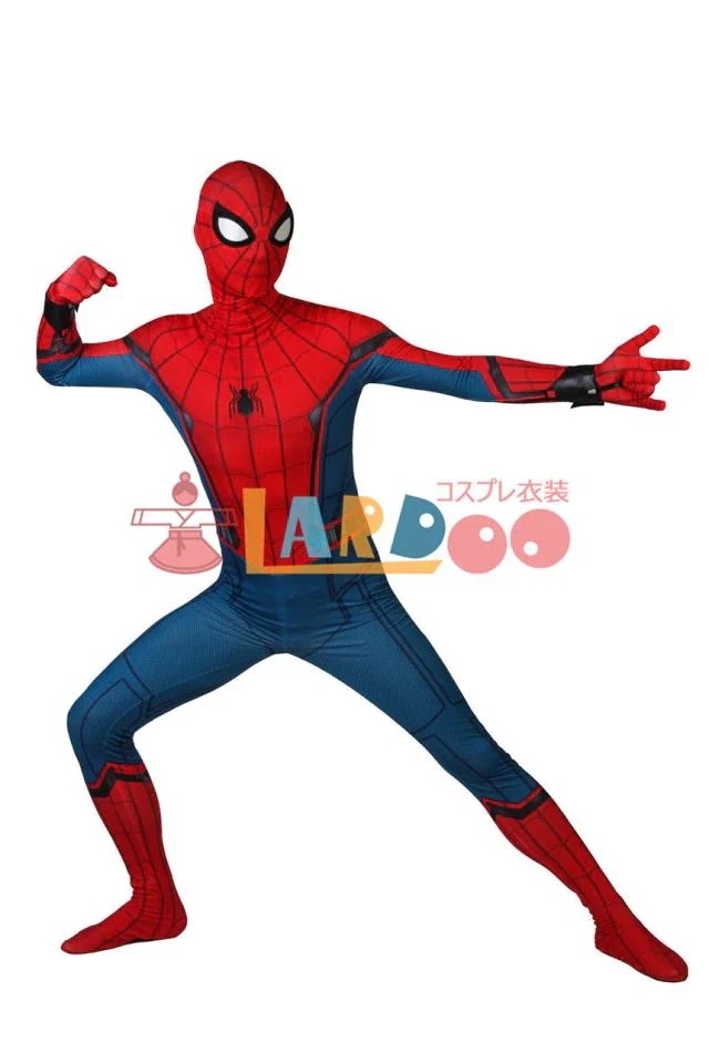 新タイプ追加 激安販売 スパイダーマン：ホームカミング ピーター・パーカー コスプレ衣装 クモ糸発射器修正版[4193]