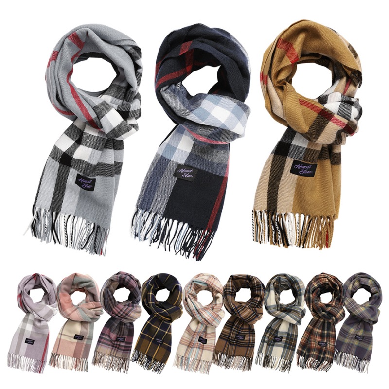 [astro ユンサナ 着用] SIGNATURE CHECK MUFFLER 12色 韓国