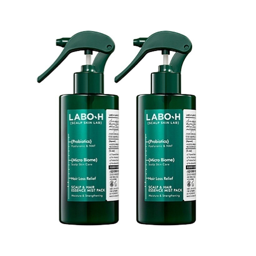 [1+1] LABOH 抜け毛ケア 脱毛症状緩和 スカルプアンドヘア エッセンス ミストパック 240ml 2個