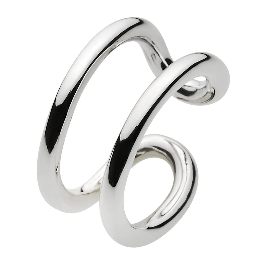 [フィグマート] シンプル ダブル ライン リング【シルバー925 シルバーアクセサリー】 fr0435