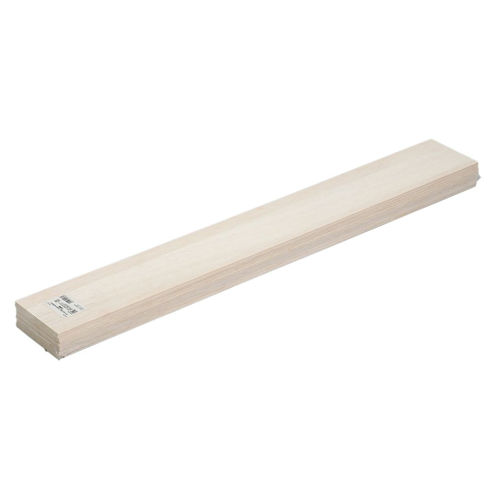 （まとめ買い）ATバルサ材 3x80x600mm 10枚組 45078 [x3セット]