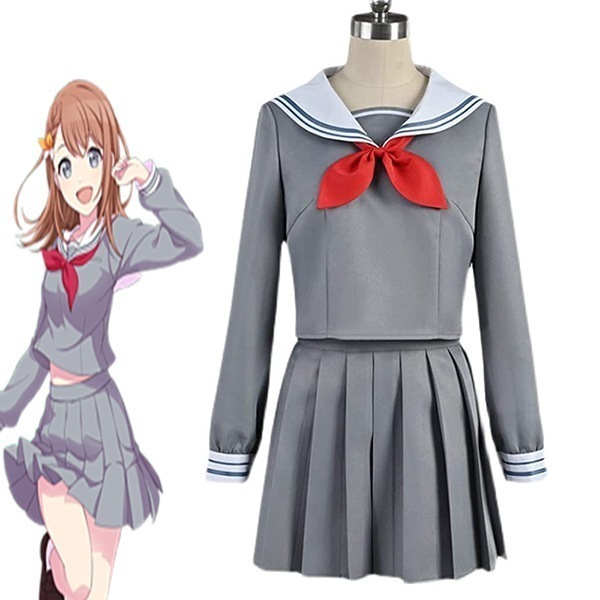 【全シリーズ発売中】 【値引き中】コスプレ服 コスチューム コスプレ衣装 宮益坂女子学園制服 星乃一歌 桐谷遥 花里みり プロセカ カラフルステージ! プロジェクトセカイ