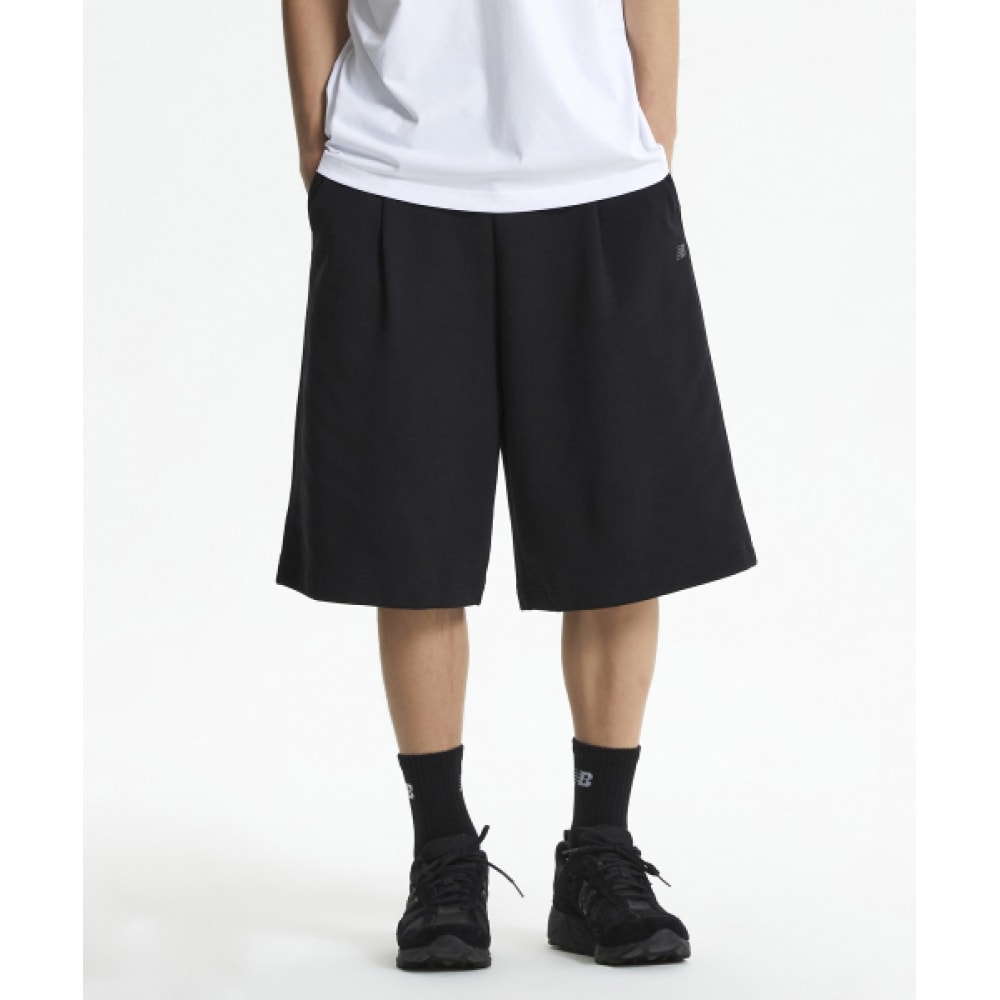 ニューバランス NBNVF21513/UNI NBSC 6 パートショーツ (ブラック)