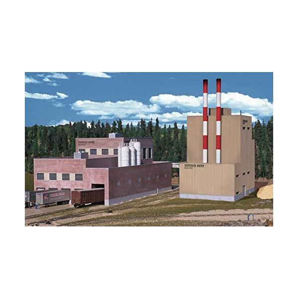Walthers 933-3237 Cornerstone HO Model N 1:160， 174 Brown Scale Superior Paper Company 並行輸入品