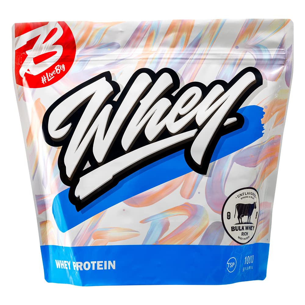 バルクスポーツ プロテイン バルクホエイRICH 1kg 甘味料・香料不使用 プレーンタイプ ナチュラル ノンフレーバー