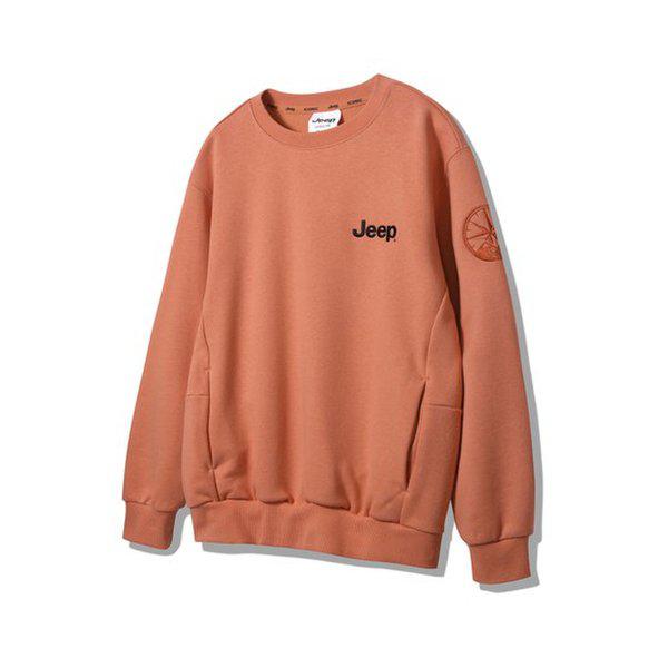 JP1TSU813 禅企画コンパスマンツーマン2024年オレンジTシャツ_SC