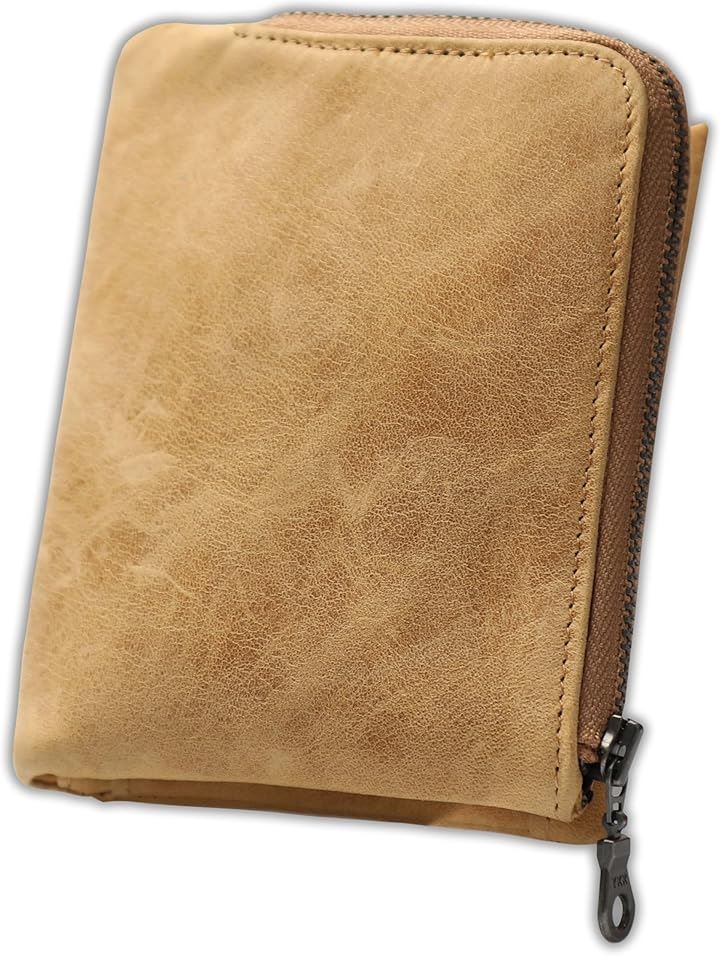 第三世代 財布 メンズ 二つ折り 本革 YKK製 牛革 大容量 小銭入れ カード14枚収納 RFID磁気防止 一流の財布職人が作る 父の日 入学 卒業 進級進学(あさいちゃいろ（限定）)