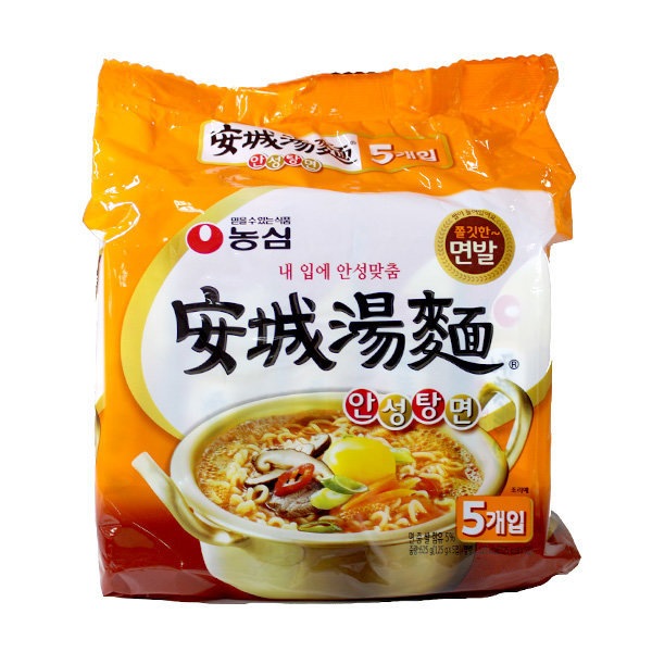 農心 安城湯麺 5個入り マルチパック 8個入り box 5,297円