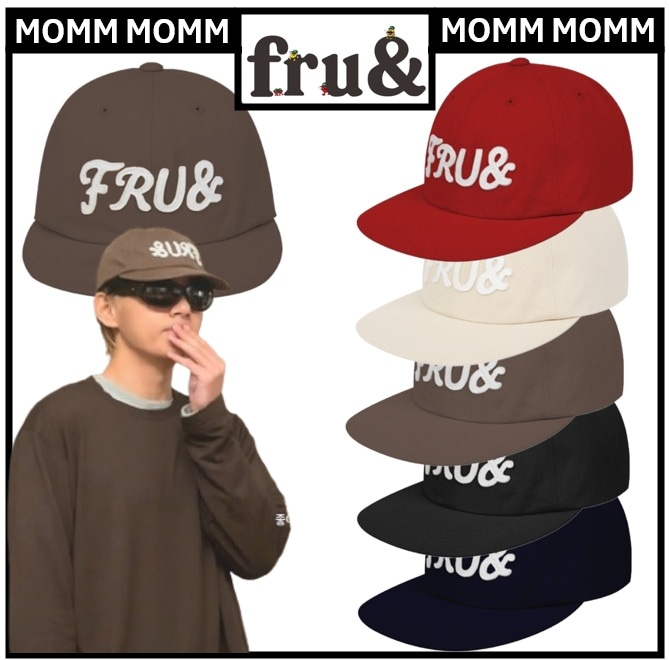 【 BTS V着用 !! 】 韓国正規品 FRU& STITCH LOGO SNAPBACK (5 COLOR)