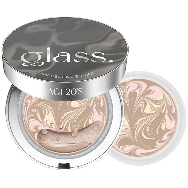 グラススキンエッセンスファクトパーフェクトファンデーション21号 12.5g+ リフィルセット 21호 뉴트