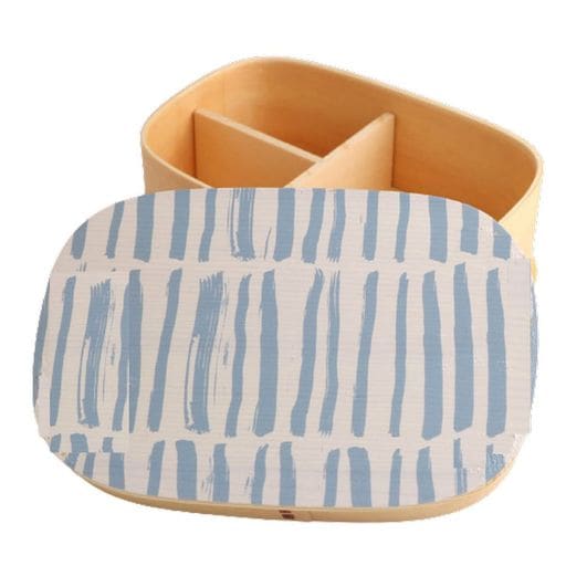 J-KITCHENS 曲げわっぱ 弁当箱 18.5CM × 12.5CM × 6.8CM 700ML ウレタン