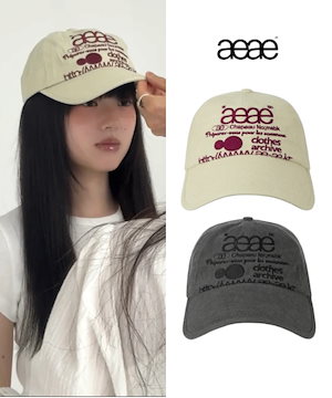 Qoo10 aeae WASHED CAPITAL L ロゴ