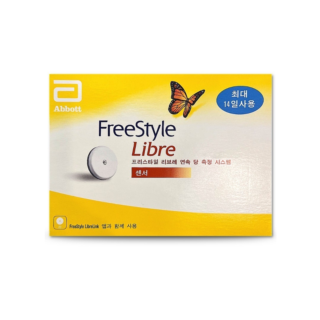 FreeStyle Libre フリースタイル リブレ連続当量測定システム/センサーアプリ配信/最大14日使用/韓国 血糖測定器