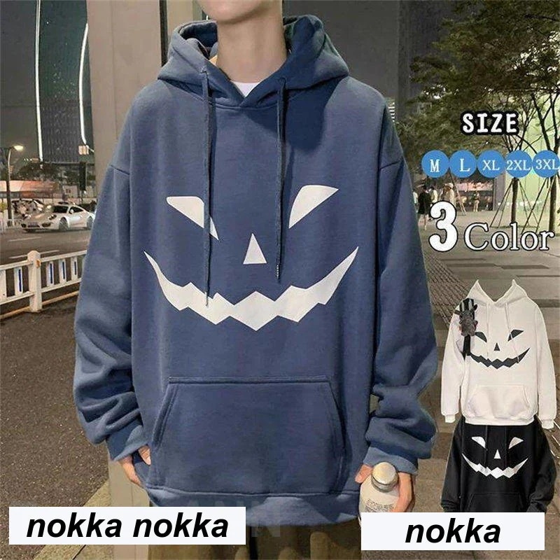 M-3XL プリントパーカー ストリート系 防寒 カジュアル メンズ ファッション 長袖 パーカー