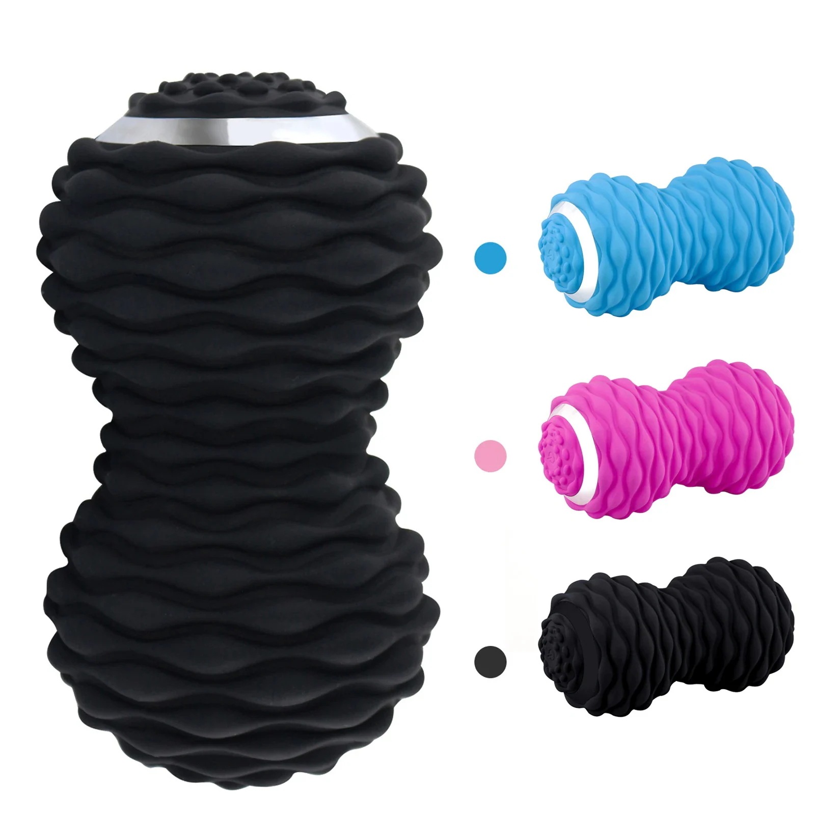 マッサージ器　振動 ヨガボール リラックスボール ストレッチ ボール 振動マシン 筋膜リリース ロー 4,767円