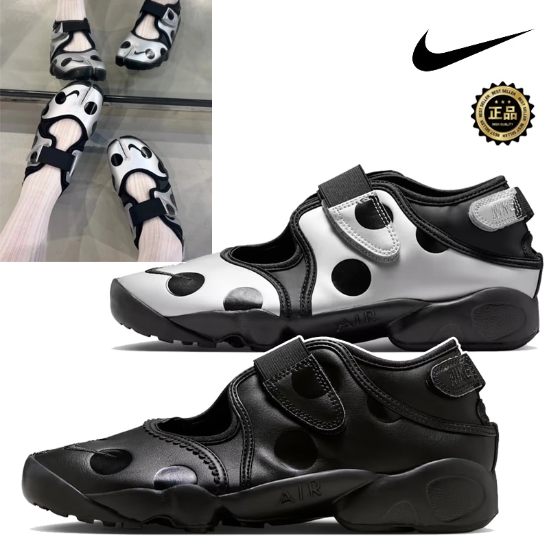 IR1226-001 IR1226-002 W Air Rift Polka Dot 26SS エアリフト ドット柄 スニーカーサンダル 足袋 ストラップ バレエコア コーデ提案 靴下 スカート 女子