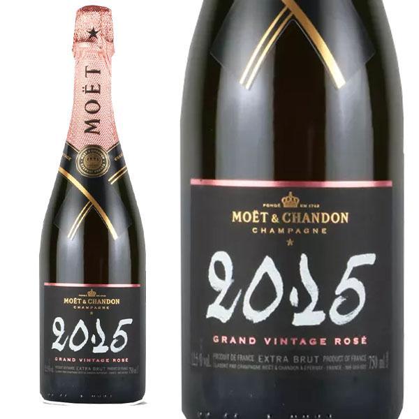 シャンパン モエシャンドン モエ エ シャンドン グラン ヴィンテージ ロゼ 2015 正規 シャンパーニュ ロゼ