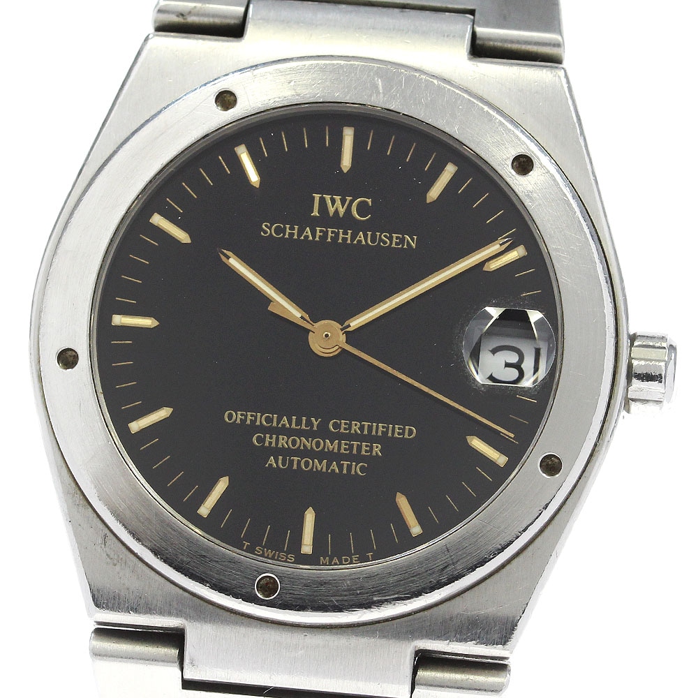 IWC IWC SCHAFFHAUSEN IW352102 インヂュニア デイト クロノメーター 自動巻き メンズ _830082【中古】