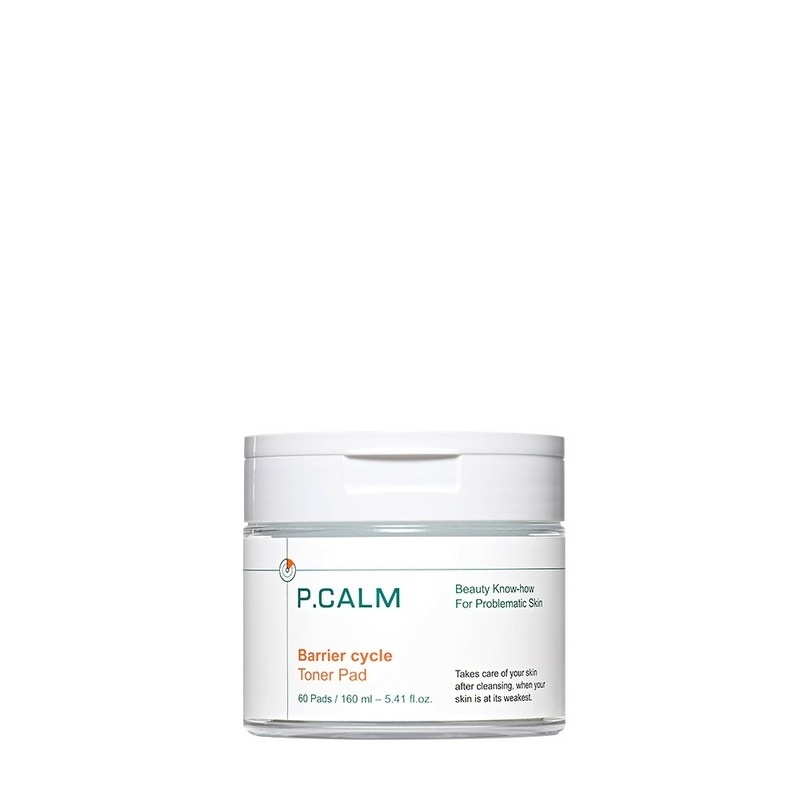 バリアサイクル鎮静トナーパッド160ml 60個入り