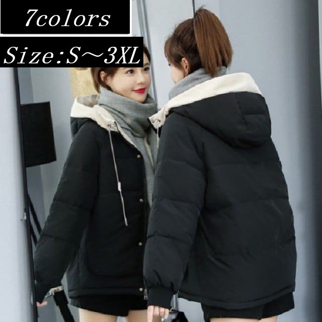 中綿ジャケット レディース おしゃれ 冬 アウター大きいサイズ ジャンパー 中学生 高校生 20代 韓国 2911 10代