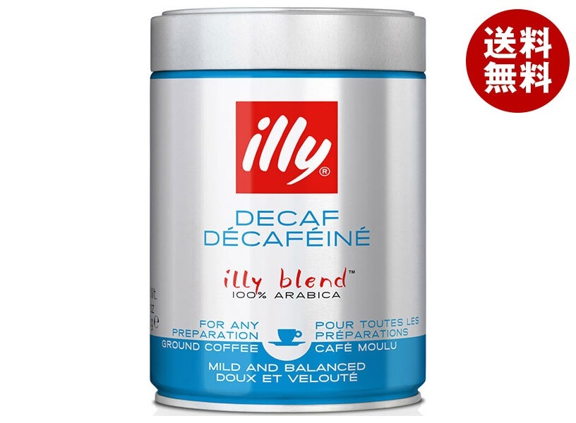 キーコーヒー イリーブレンド エスプレッソ粉 デカフェ 250g＊6個入＊(2ケース)