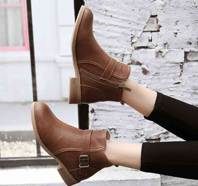 ブーツ レディース 防寒 軽量 ウォーキング ローヒール ヒール スニーカー 靴 軽い 本革 雨 歩きやすい ミドル 4E ミドル丈 冬 防水 秋 兼用 滑らない 厚底 春 おしゃれ ショート 夏 ロ