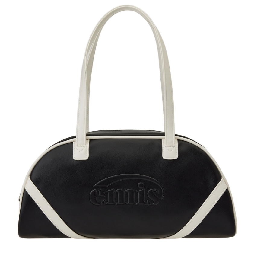 WIDE VINTAGE TOTE BAG-BLACK/ トートバッグ