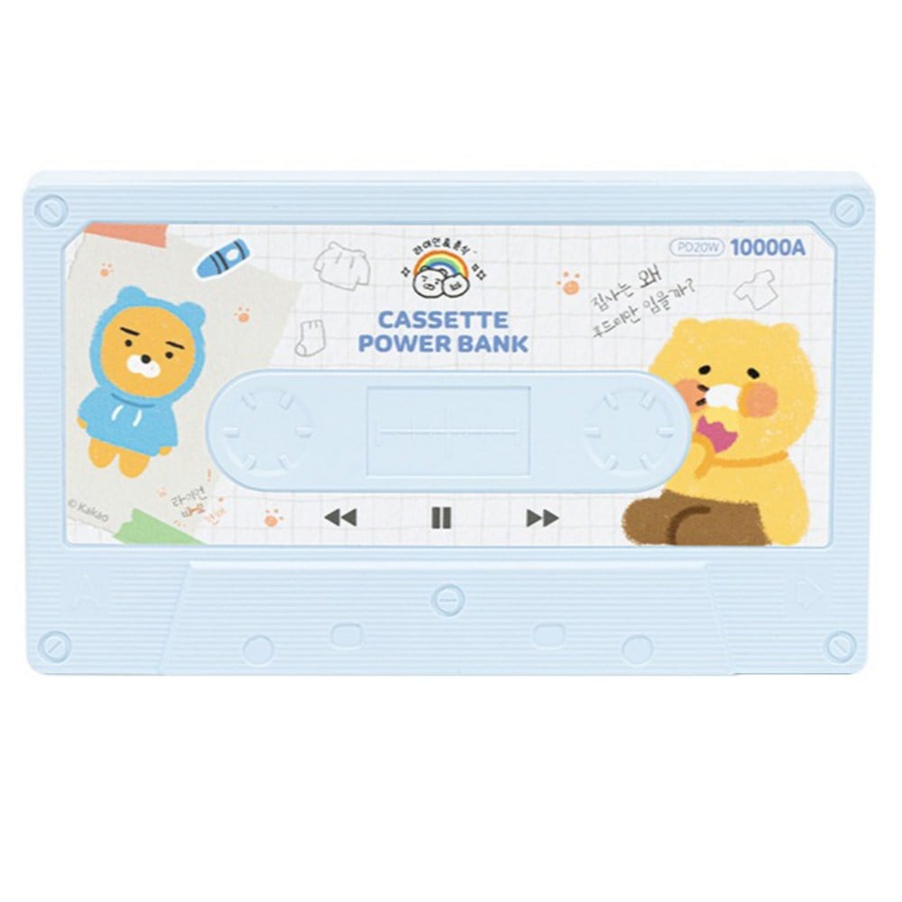 カカオフレンズカセット型高速充電補助バッテリー10000mAh