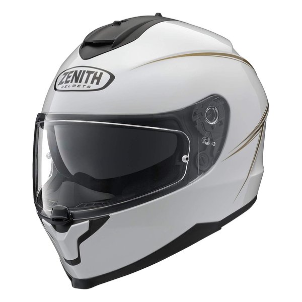 バイクヘルメット フルフェイス YF-9 サンバイザーモデル パールホワイト Sサイズ YF9PWHS