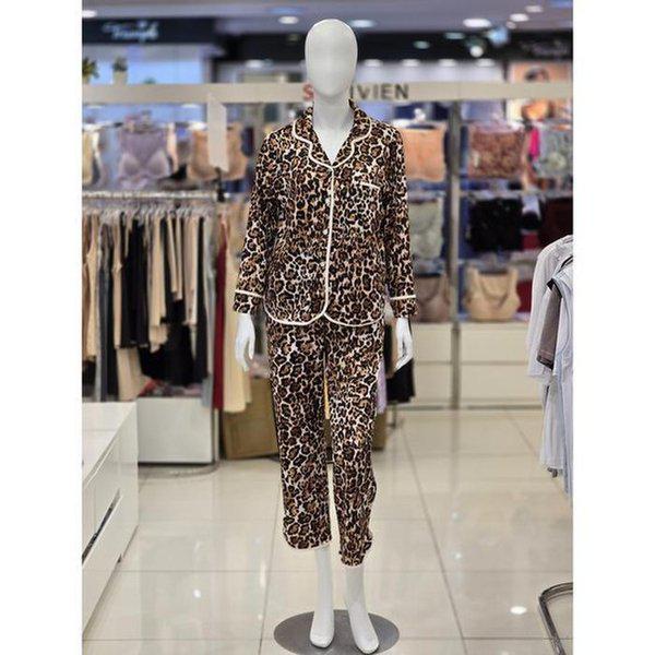 セーブゾーン07 レオパード パジャマセット EZ9640S (42297998)