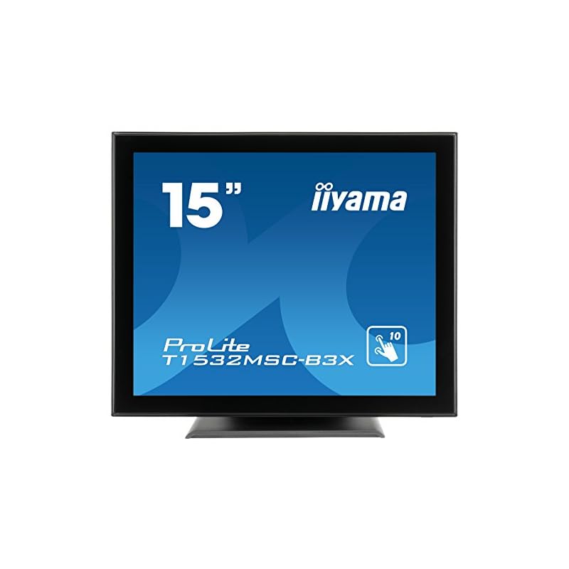 iiyama 15型液晶ディスプレイ ProLite T1532MSC-B3X (投影型静電容量方式タッチパネル) マ T1532MSC-B3X