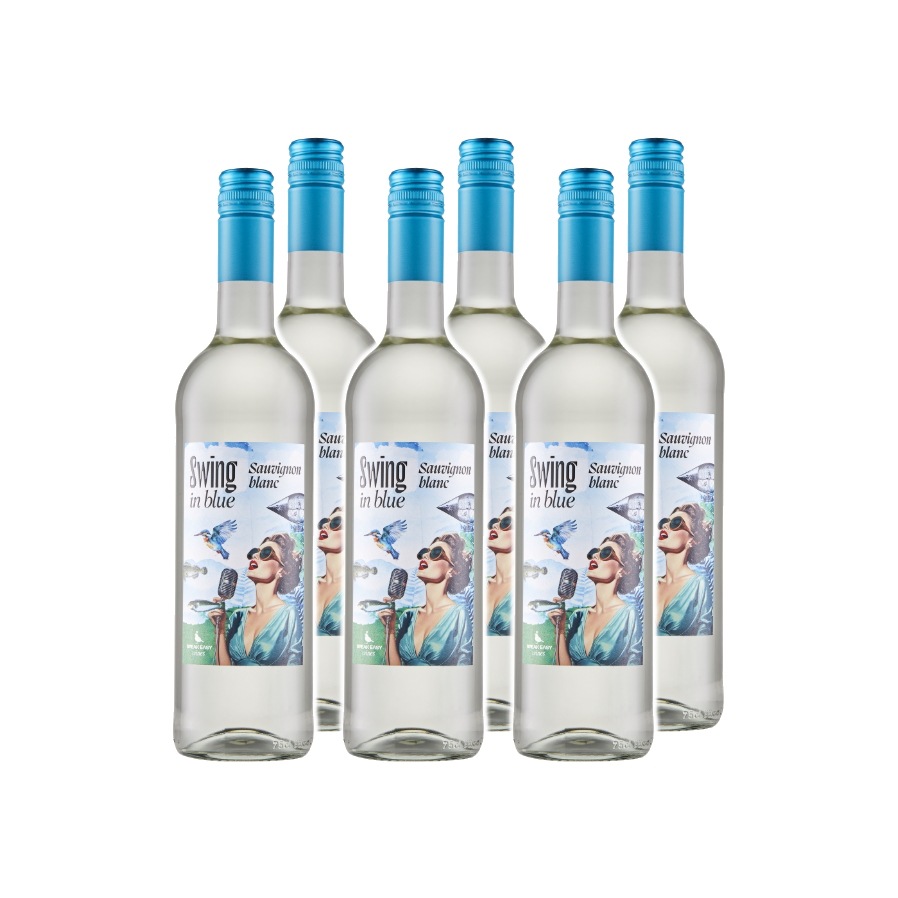 白ワイン　スピーク イージー ワインズ スウィング イン ブルー ソーヴィニヨン・ブラン 2023 6本セット　辛口 ハンガリー トカイワイン