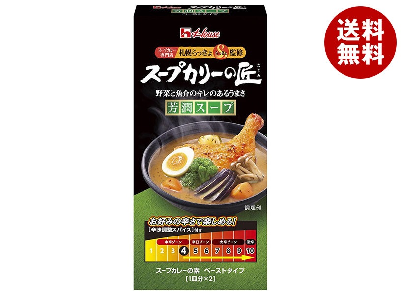 ハウス食品 スープカリーの匠 ペーストタイプ 芳潤スープ 89g＊10個入