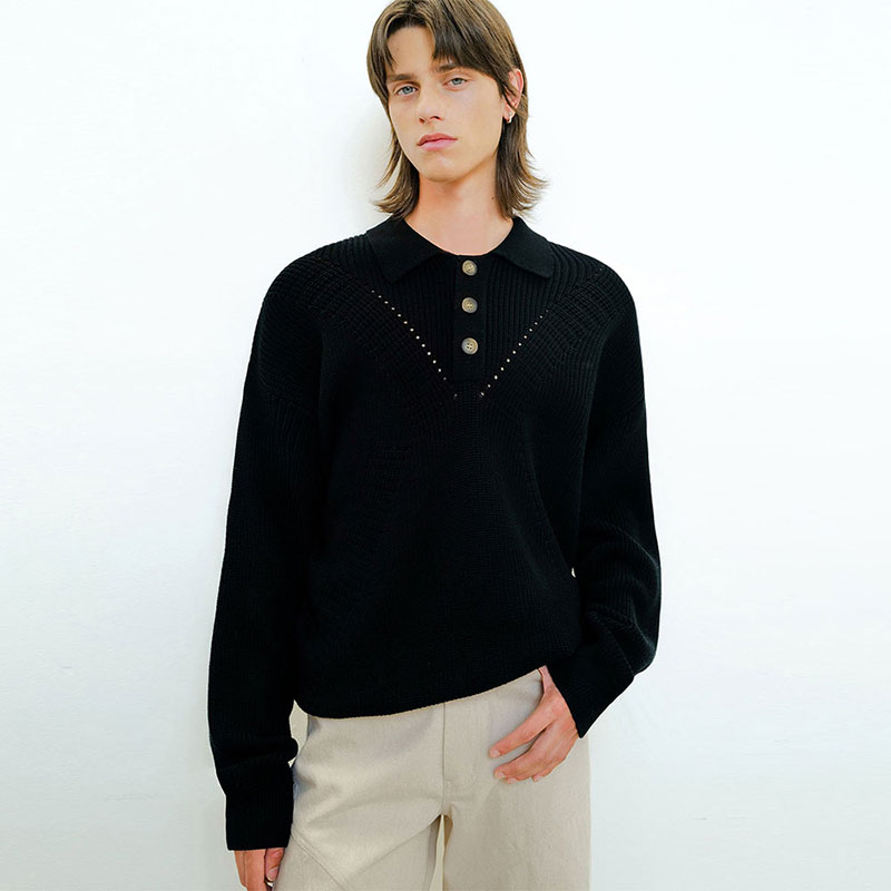 Arlo Knit Sweater [Black]