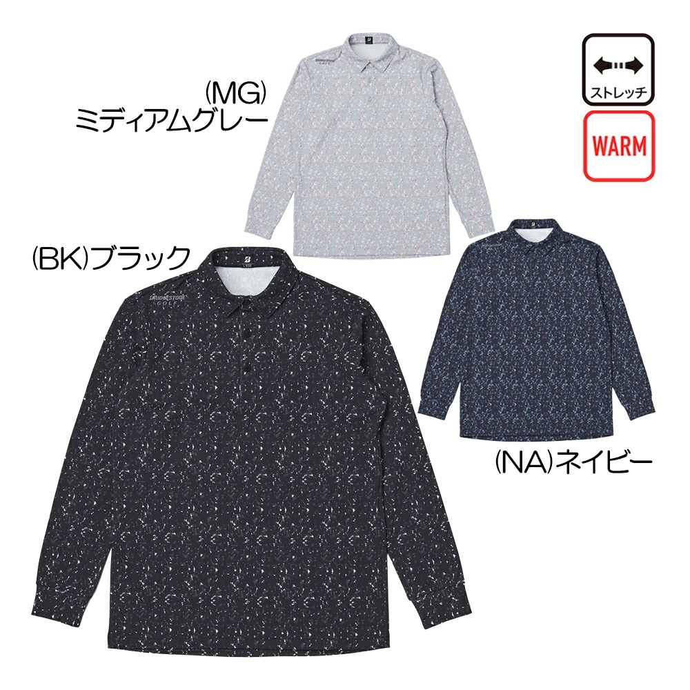 長袖共衿シャツ FGM31F メンズウェア 25 秋冬モデル