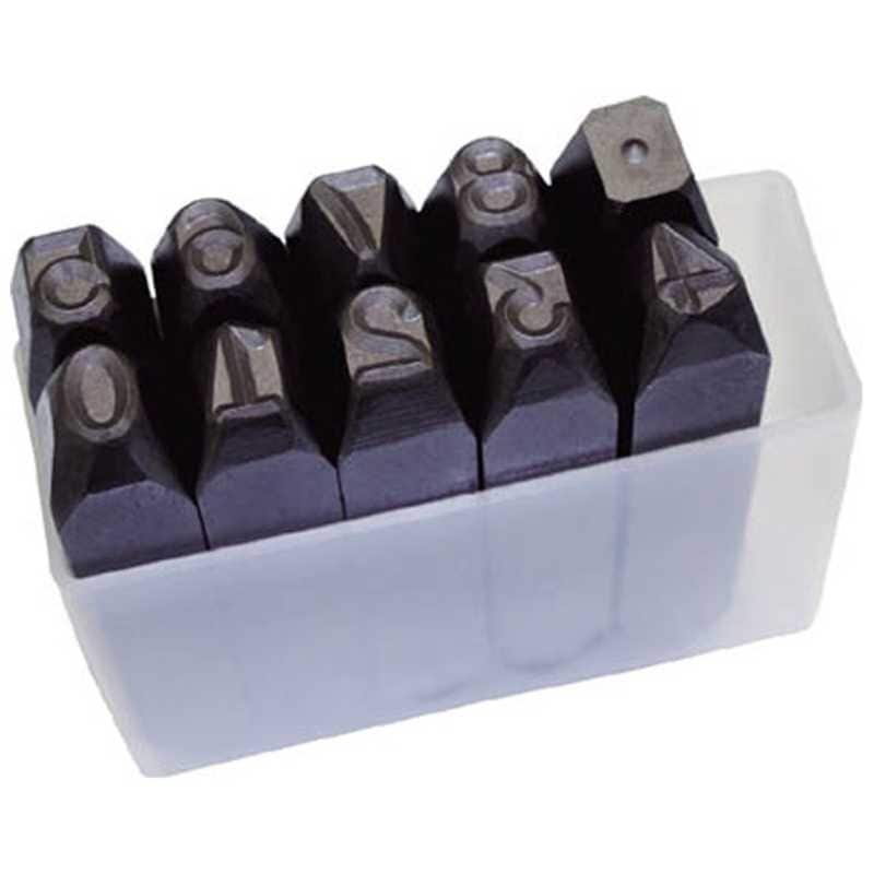 トラスコ中山　数字刻印セット 10mm　SK100
