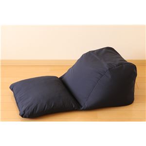 日本製 TVまくら スマホ 寝そべりクッション クッション [ネイビー ピーチスキン加工] 6,150円